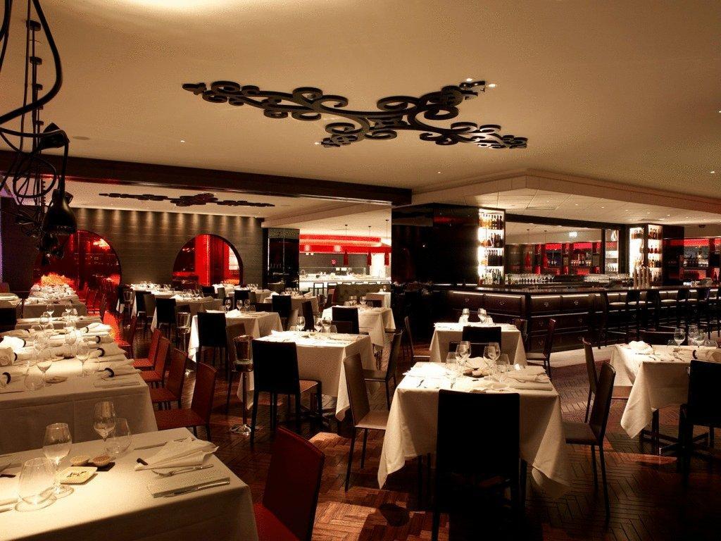 The Star Grand Hotel And Residences Sydney Étterem fotó Interior of the restaurant