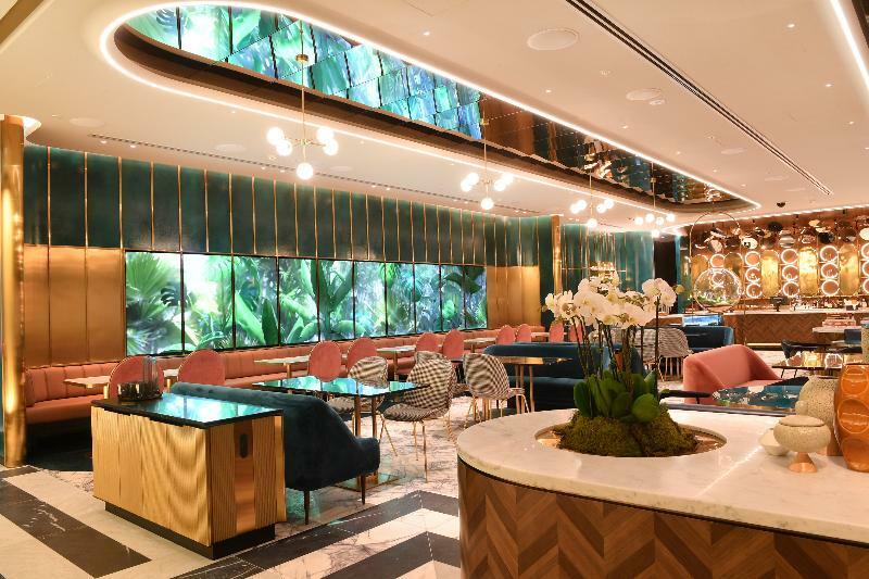 The Star Grand Hotel And Residences Sydney Kültér fotó The interior of the lounge