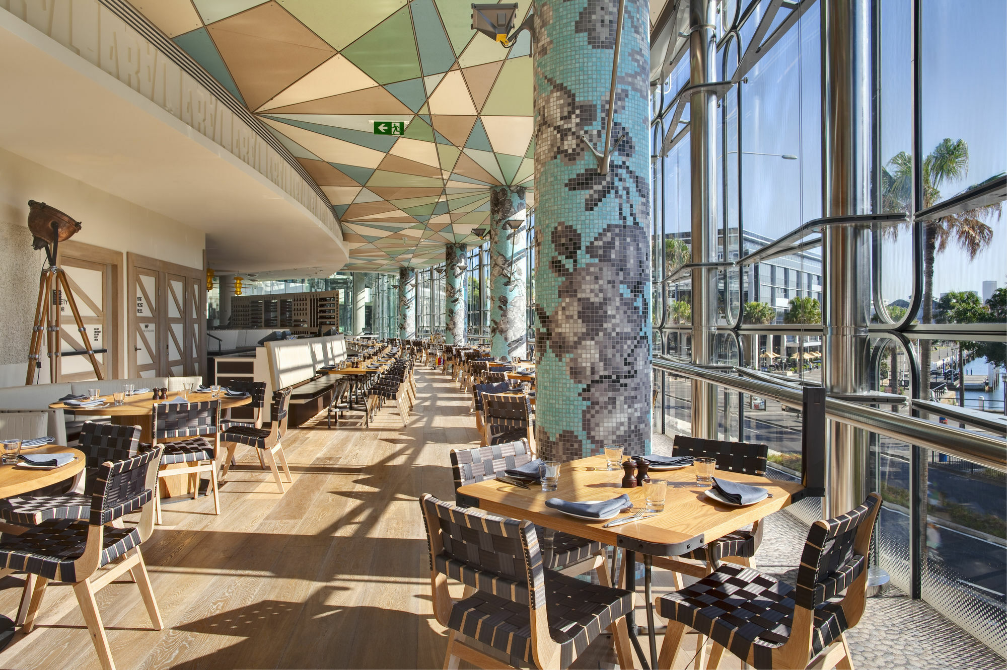 The Star Grand Hotel And Residences Sydney Kültér fotó The interior of the restaurant