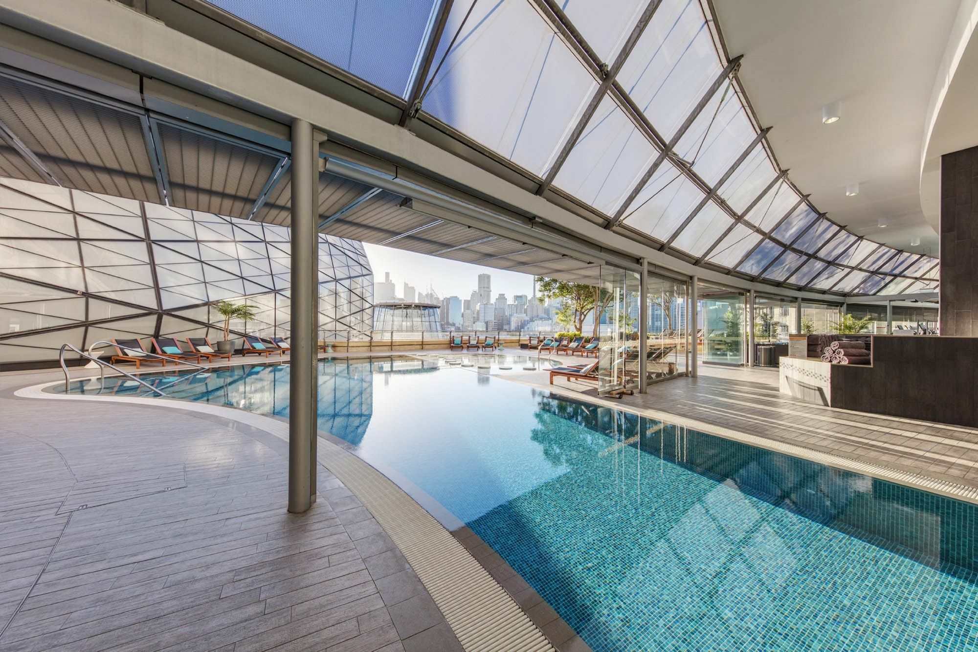 The Star Grand Hotel And Residences Sydney Kültér fotó Sky Pool