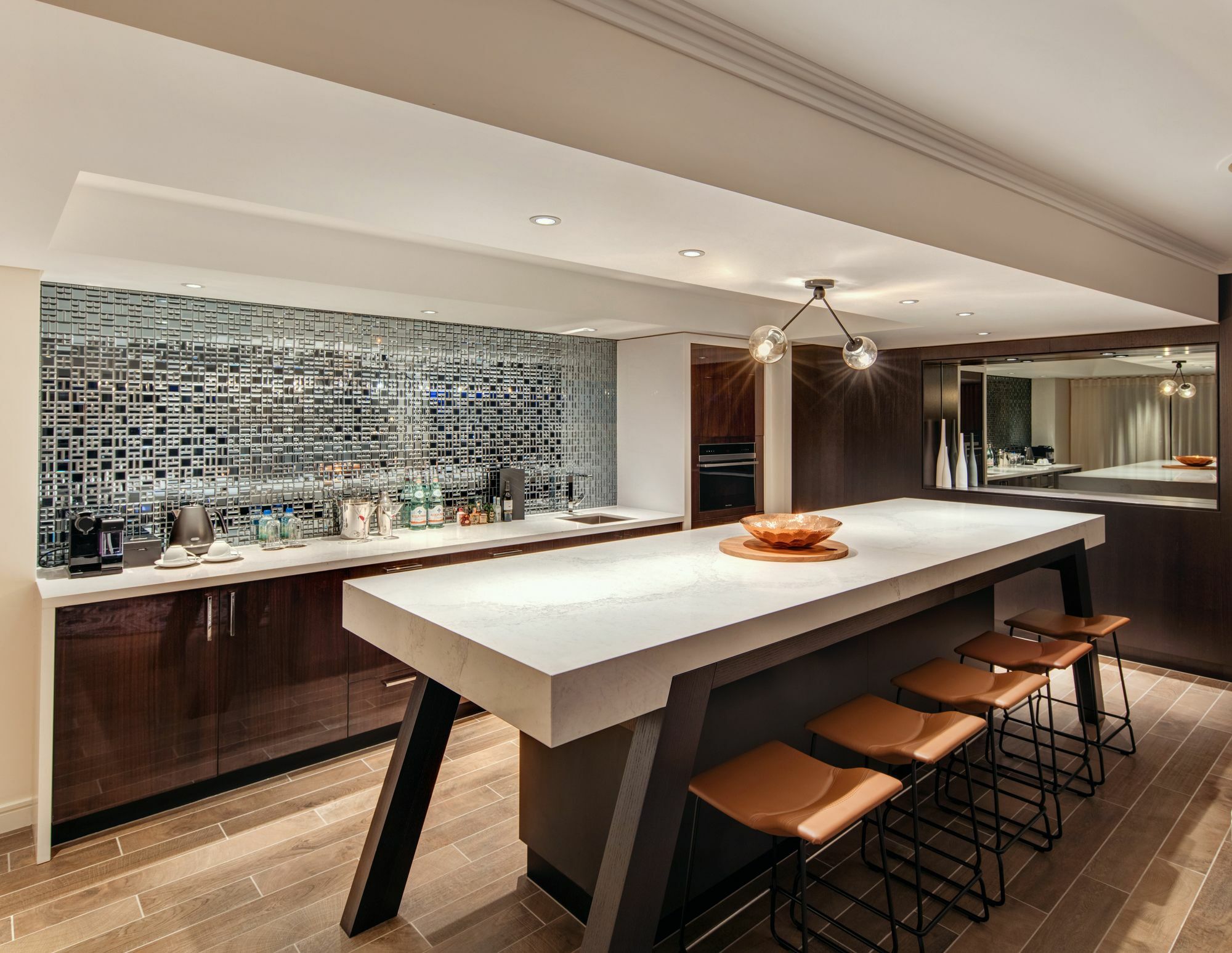 The Star Grand Hotel And Residences Sydney Kültér fotó The kitchen at the 100 East 53rd Street penthouse
